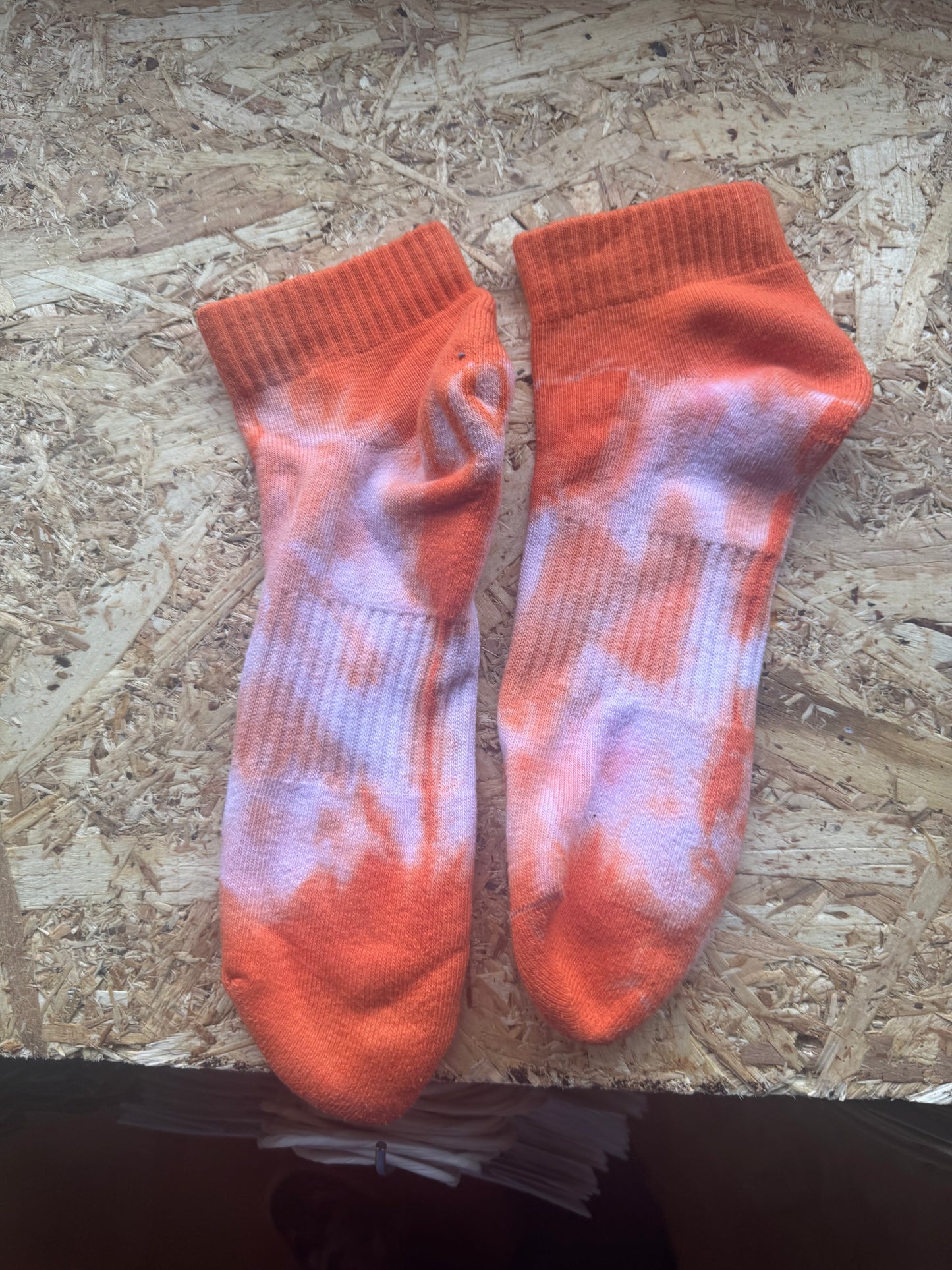 Tie-dye socks